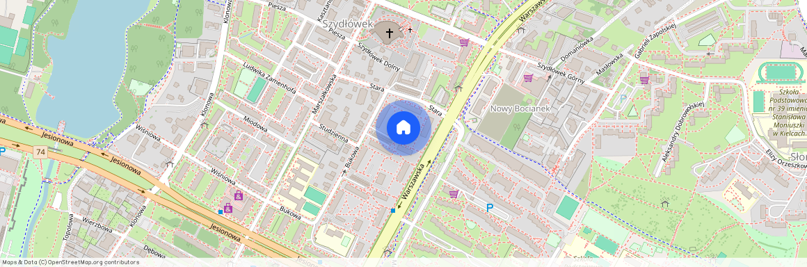 Warszawska 109, Kielce