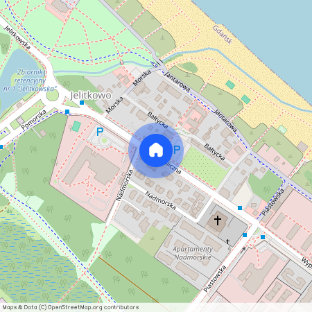 ul. Kapliczna, Jelitkowo, Gdańsk, pomorskie