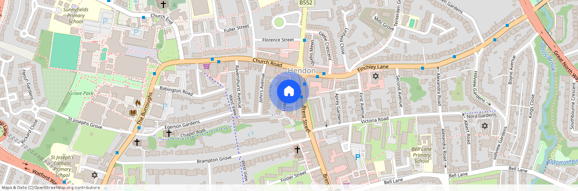 NW4, London