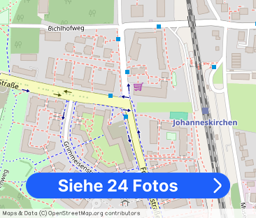 Möblierte Wohnung mit sonnigem Westbalkon - befristet für 5 Jahre- ... - Foto 1