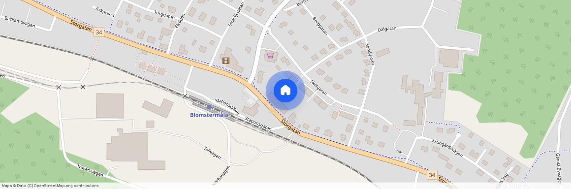 Blomstermåla, Kalmar, Mönsterås, Storgatan 87