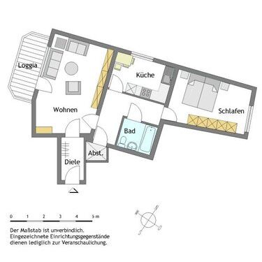 Seniorengerechte 2-Zimmer-Wohnung in Mülheim-Dümpten mit Wohnberechtigungsschein - Foto 2