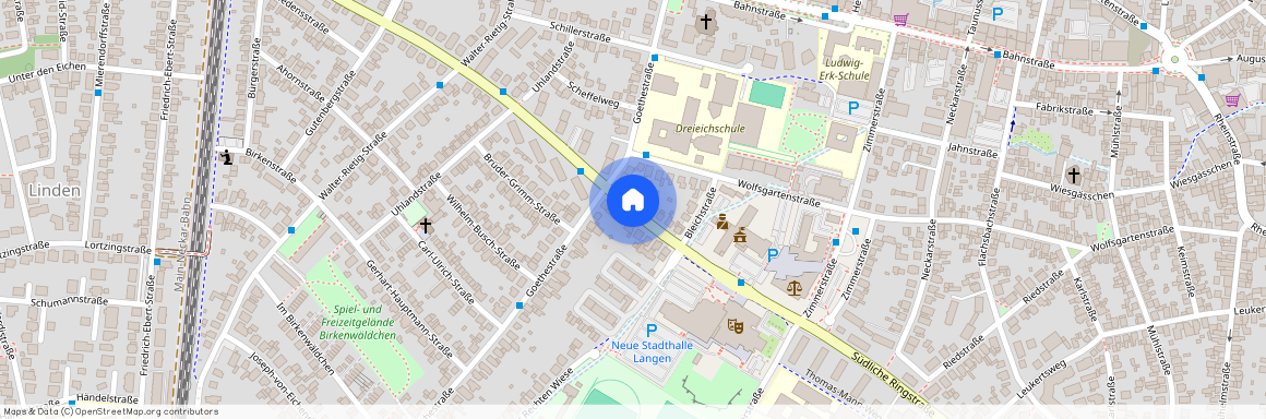 Südliche Ringstr. 191, 63225 Langen OT OHNE