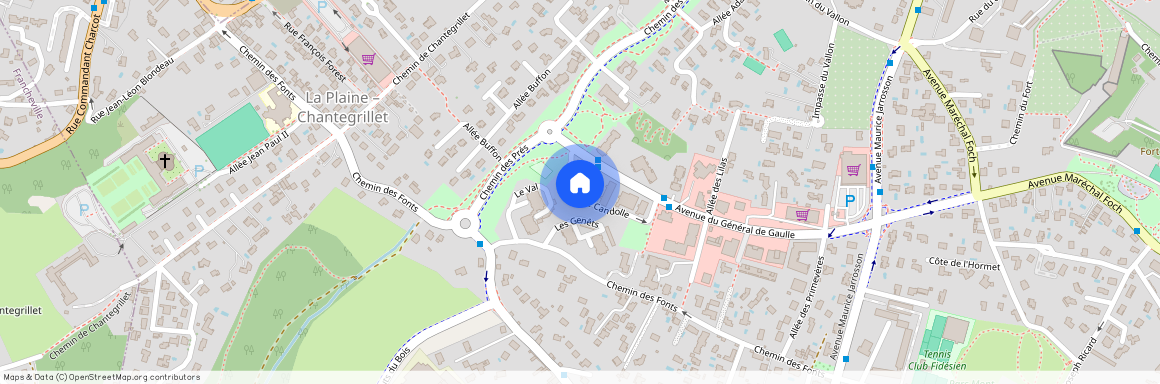 8 ALLEE DE CANDOLLE, AVENUE GENERAL DE GAULLE, STE FOY LES LYON Les-Dames Grand-Vallon