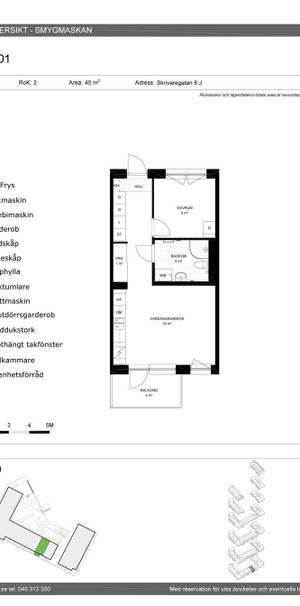 Skrivaregatan 8J, Hyllievång - Photo 2