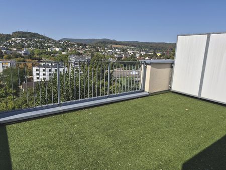 4,5 Zimmer-Reiheneckhaus mit unverbaubarer Aussicht am Sonnenhang von Liestal - Foto 5