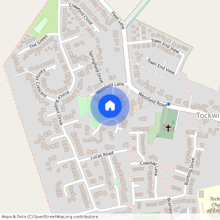 Westfield Green, Tockwith, York, North Yorkshire, UK, YO26