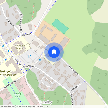 Tynäsvägen, Strängnäs