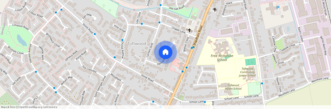 Kennedy Close, Dereham