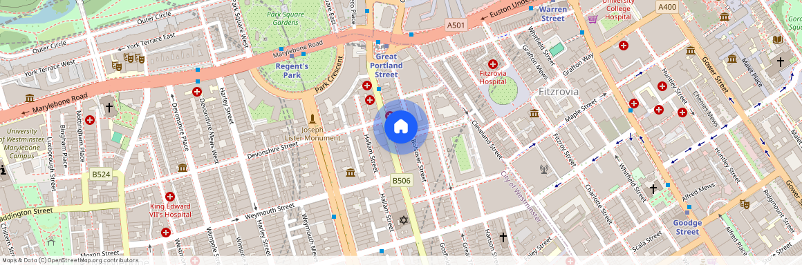 Great Portland Street, Marylebone