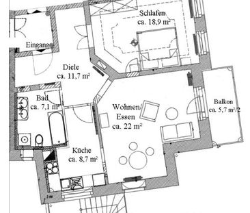 01309 Dresden - Striesen , Borsbergstraße 14 WE 104 - Photo 5