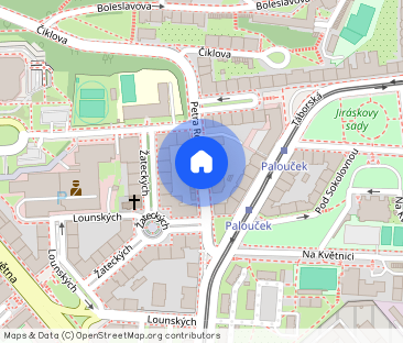Pronájem bytu 2+kk 47 m², Praha - Fotografie 1