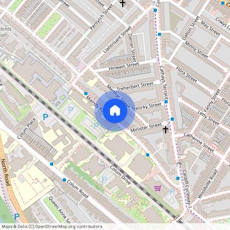 Maindy Road, CF24 4HQ, Cathays