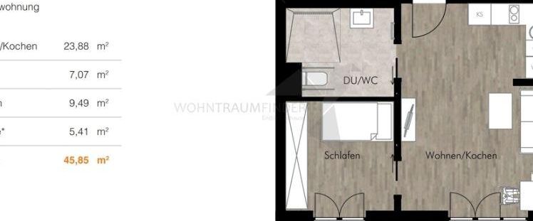 Senioren aufgepasst! Barrierefreie 2-Raum-Wohnung am Kulturpalast mit EBK & sonniger Terrasse - Photo 1