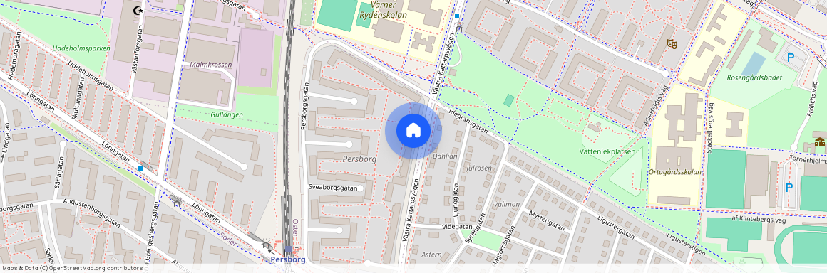 Västra Kattarpsvägen 10D, Persborg