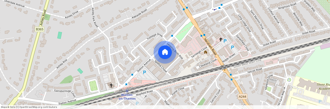 Station Avenue, Walton-on-Thames, Surrey, KT12