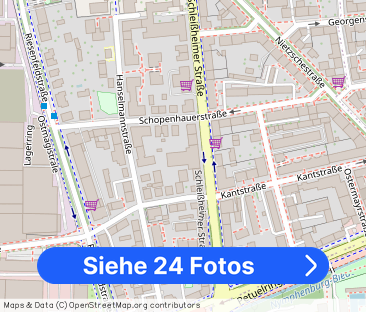 Ruhige möblierte 1-Zimmer Wohnung mit Balkon zum Hinterhof / in Mün... - Foto 1