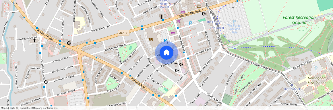 Holland Street, Nottingham, Nottinghamshire, NG7