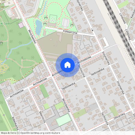 ul. Architektów, Orłowo, Gdynia, pomorskie