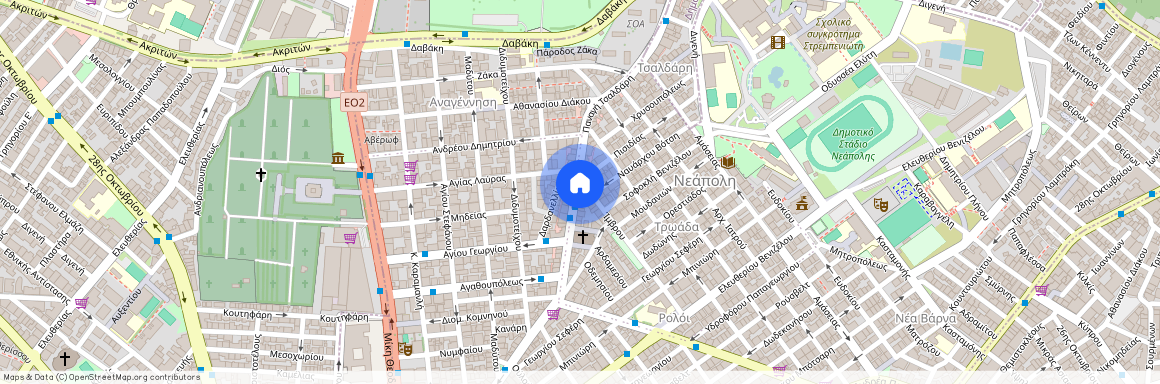 Παναγή Τσαλδάρη 20-26, 567 28, Νεάπολη (567 27), Κάτω Αναγέννηση (Νεάπολη)