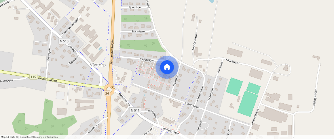 Slättvägen 2 A, Våxtorp