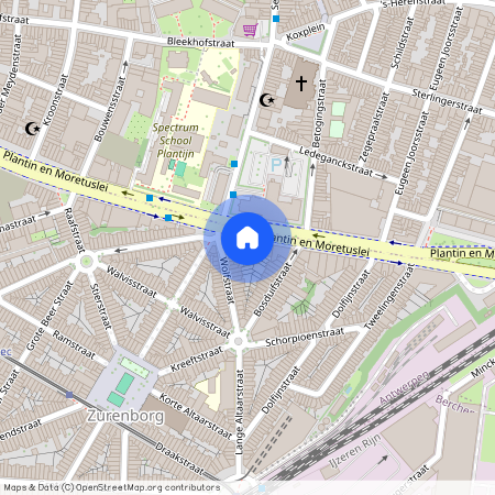 Plantin en Moretuslei 162, 2000, Antwerpen