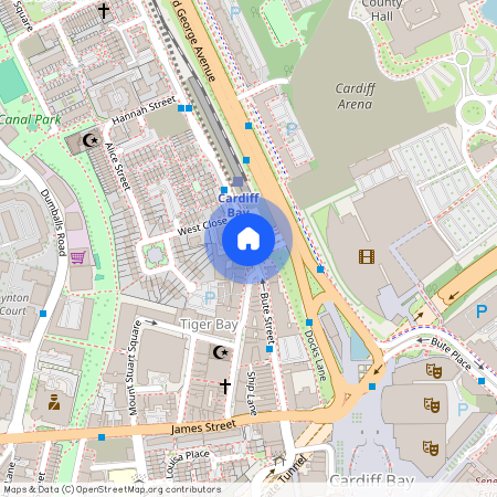 Cymric Buildings, West Bute Street, Cardiff