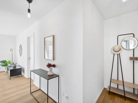 Die Separate: 2-Zimmer-Neubauwohnung mit EBK und Balkon - Foto 3