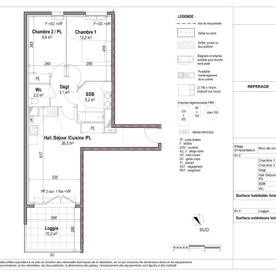 Location Appartement 3 pièces 58m² ORANGE 84100 - Photo 2