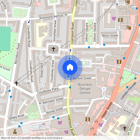 Liverpool Road, Angel, Islington, London, N1