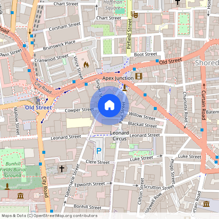 112-116 Tabernacle Street, London EC2A