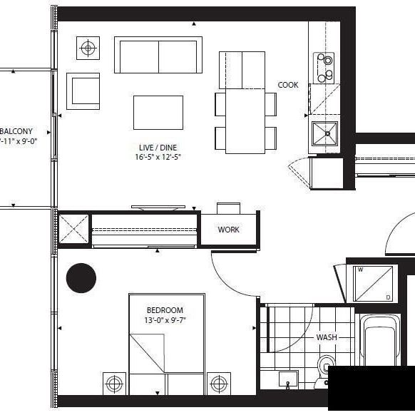 For Lease - 75 St Nicholas Street Unit# 706, Toronto, Ontario - Photo 1
