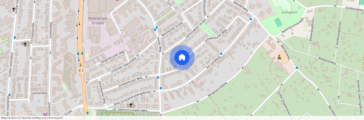 Schweinfurter Weg, 60599 Frankfurt am Main - Sachsenhausen