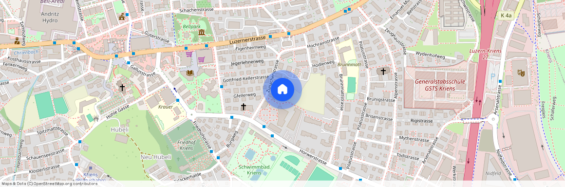 6010, Kriens, Zunacherstrasse, 8