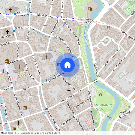 Nieuwegracht-Oost, 3512 HD, Kromme Nieuwegracht, Utrecht