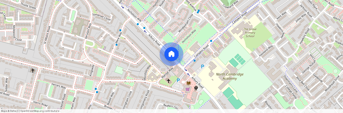 Arbury Road, Cambridge, Cambridgeshire, CB4