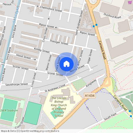 St. Andrews Street Lincolnshire, Lincoln LN5