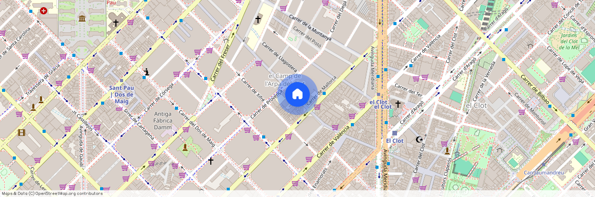 Carrer de Rogent, Barcelona, Catalonia 08026