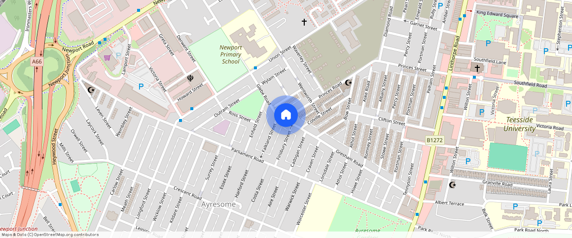 Gresham Road, Middlesbrough TS1