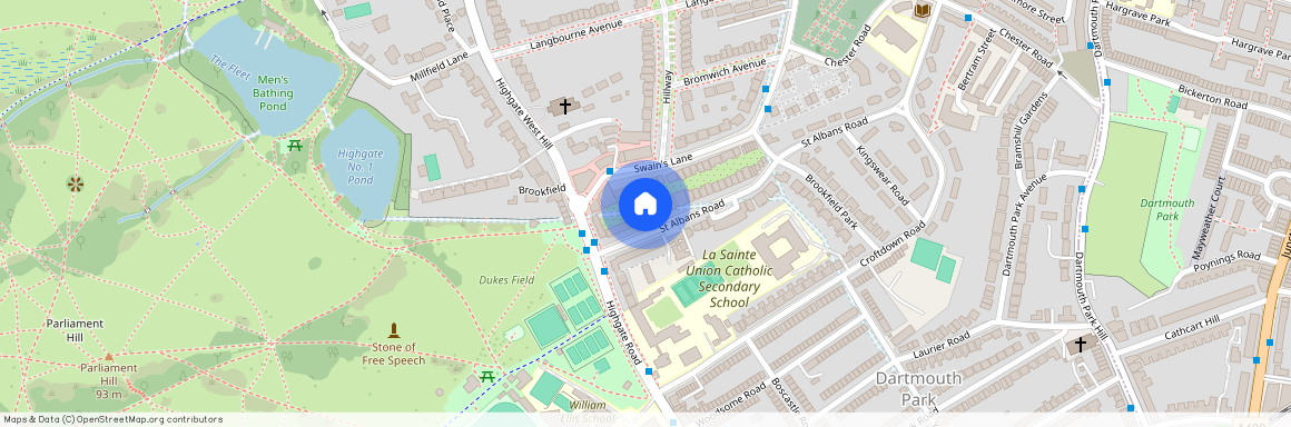 Heath Lodge, 4 St. Albans Road, London