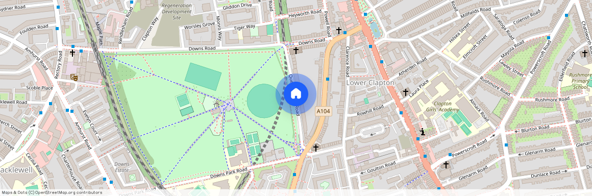 Queensdown Road, Hackney Downs, London, E5