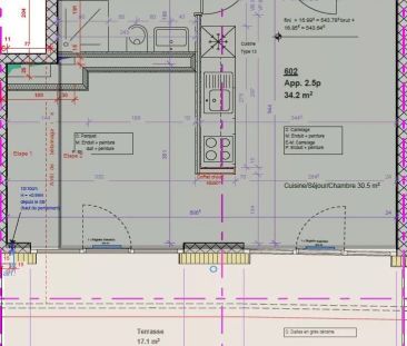Appartement moderne avec belle terrasse - Foto 5
