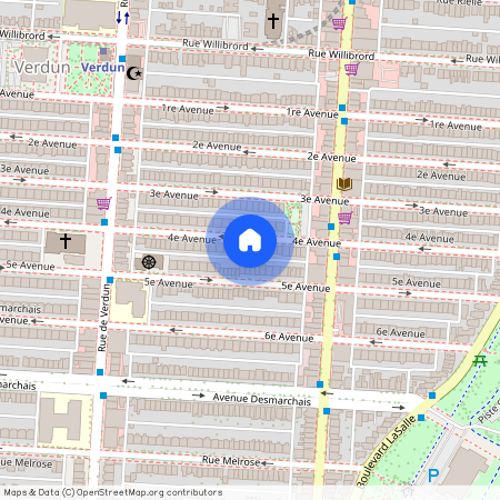 346 4e Avenue, Verdun, Verdun, Ile de Montréal, H4G 2Z1