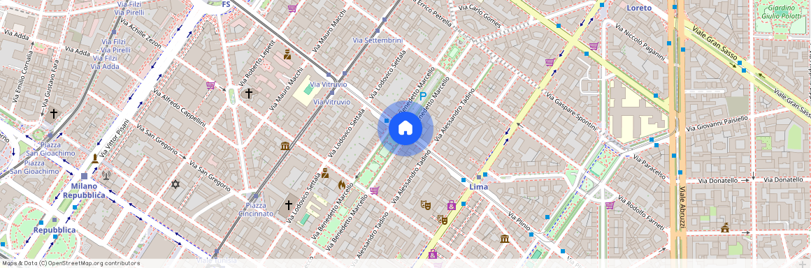 Via Vitruvio, Milan, Lombardy 20124