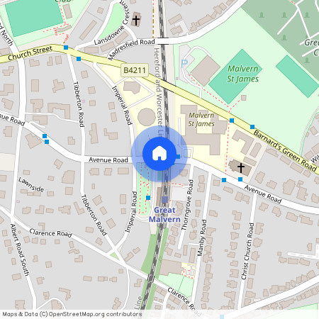 Avenue Road, Malvern, WR14