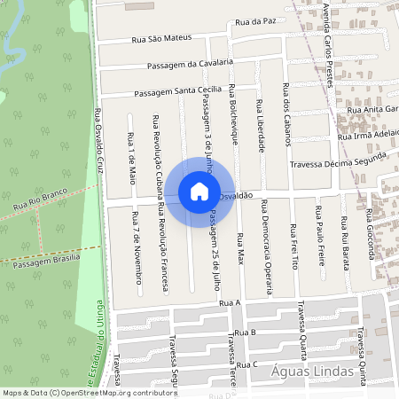 Passagem Newton Miranda, Águas Lindas, Ananindeua, PA, 67118420