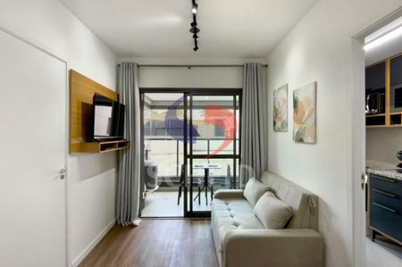 Apartamento 1 Quarto 40 m² No Campo Belo Mobiliado - Foto 4
