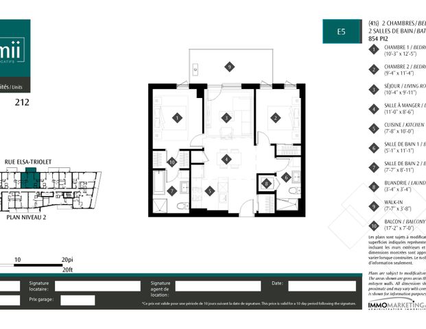 Appartements de luxe4½ à louer - Photo 1