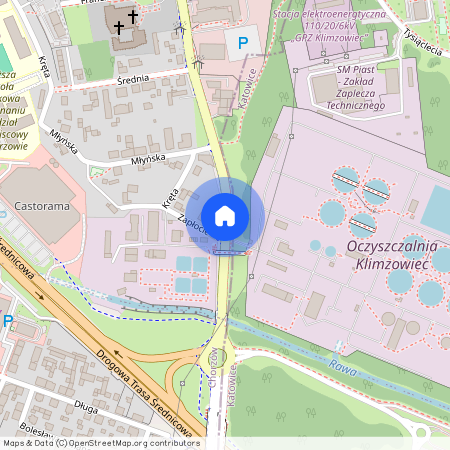 ul. ks. Jana Gałeczki, Klimzowiec, Centrum, Chorzów, śląskie