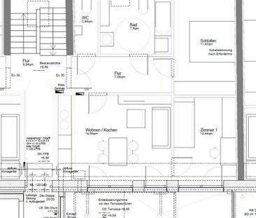 Kleine 3-Raum-Dachgeschosswohnung mit großer Terrasse(15 m²) in Lin... - Photo 1